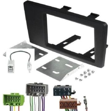 Kit Adaptateur Autoradio 2DIN Volvo S60/S70/V70 ap04 + ISO + FM - ADNAuto - KITFAC111.2