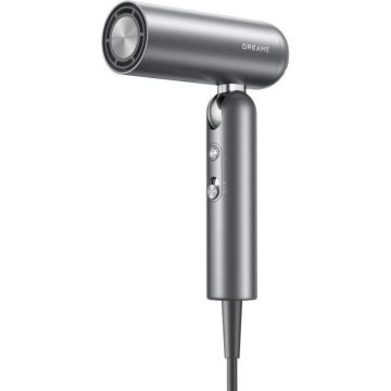 Sèche-cheveux haute vitesse - DREAME - POCKET Gris - Professionnel - Tout-en-un - 1300 W