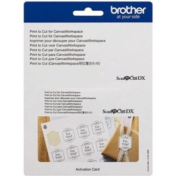 Carte d'activation Print to Cut - ScanNCut SDX