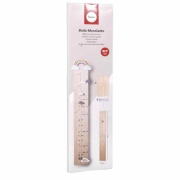 Kit pour toise en bois - RAHYER - 60-140 cm - Marron - Enfant