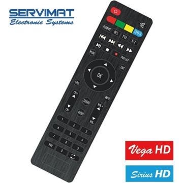 Télécommande d'origine pour SERVIMAT Vega et Sirius