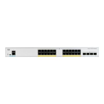 cisco - networking: low end swit catalyst 1000 24 port ge poe 4 x 10g sfp noir noir Noir