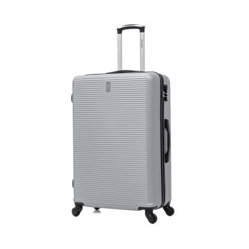 CELIMS - Valise Grande Taille 75cm | Valise Soute 23kg | Valise ABS | Légère et Rigide | Gris