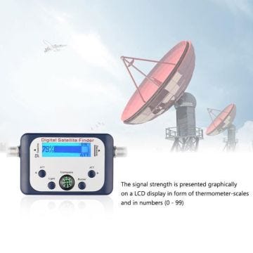 Gsf-9506 Finder Satellite Testeur De Compteur De Signal Avec Câble