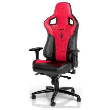 Siège Gamer - NOBLE CHAIRS - Epic Edition Spiderman Noir - Réglable en hauteur - Avec accoudoirs