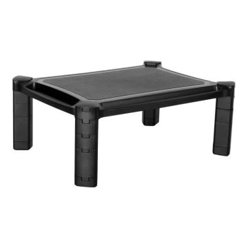 V7 Support moniteur - Capacité de Charge 40 kg - Plastique - Noir