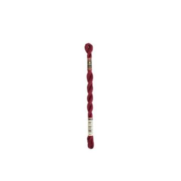 Fil - DMC - Coton Perlé Small N8 - Couleur Violet - 100% Coton - 25 mètres