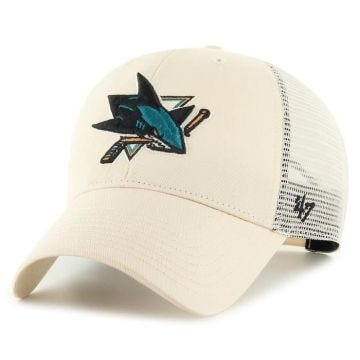 Casquette ajustable 47 Brand - BRANSON San Jose Sharks natural - Sportswear