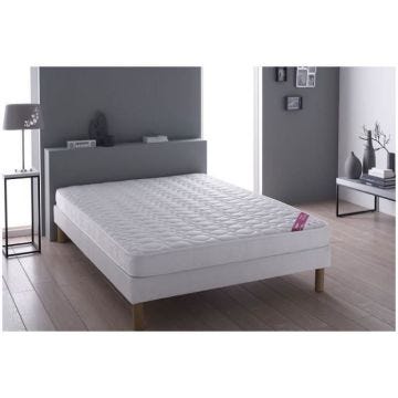 Nuits d'or Matelas 140x200 Densité 35 Kg/m3 - Hauteur 21 Cm - Soutien Ferme - Orthopédique + Oreiller à Mémoire de Forme valeur 89 €