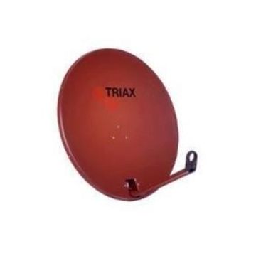 Parabole Satellite - TRIAX - TDA 78 H-1 - 78 CM - Aluminium - Rouge Brique
