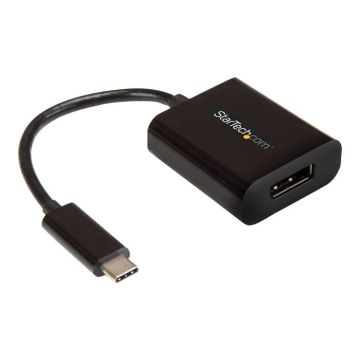 Adaptateur USB-C vers DisplayPort - STARTECH.COM - 4K - 60 Hz - Noir - Transmet vidéo
