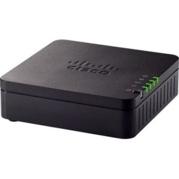 cisco 2-port analog telephone adapter for multiplatform noirRouteur, Wifi, Réseau 2-PORT ANALOG TELEPHONE ADAPTER FOR