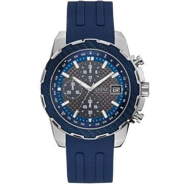 Montre Homme Guess Watches Bleu W1047G2 - Quartz - Alphanumérique - Adulte