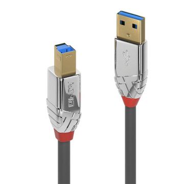 Câble USB 3.0 - LINDY - Cromo Line - 2m - Transfert 5Gbit/s - Connecteurs plaqués or