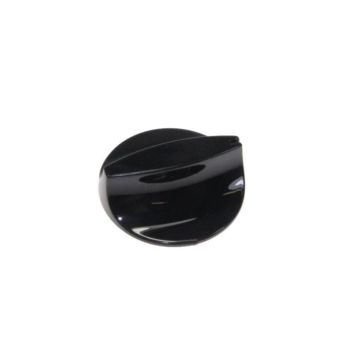 Bouton noir - De Dietrich - MN2523, MN2703E21 - Couleur principale: Blanc - Couleur(s): Noir