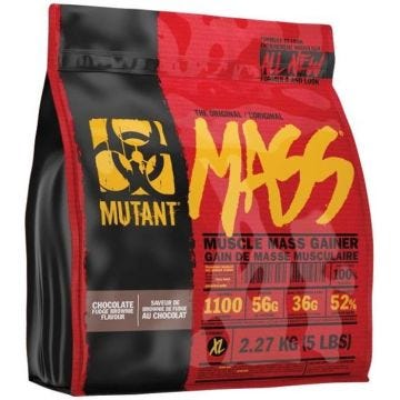 Hard gainer Mutant - Mutant Mass - Chocolate Fudge Brownie 2270g