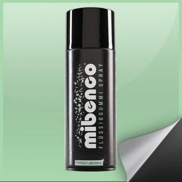 Mibenco LIQUIDE CAOUTCHOUC SPRAY 400 ML BLANC VERT CLAIR - MIBENCO