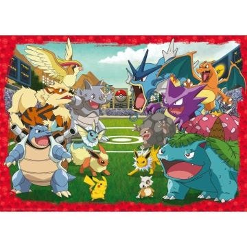 Ravensburger-Puzzle 1000 pièces-L'affrontement des Pokémon-Adultes & enfants dés 14 ans-Puzzle de qualité supérieure-12000628