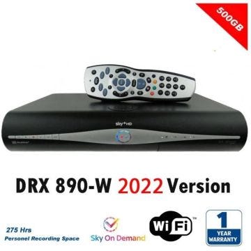 Récepteur SKY+HD BOX WIFI - SKY - DRX 890W - Disque Dur 500GB - 70 chaînes HD - Garantie 1 an