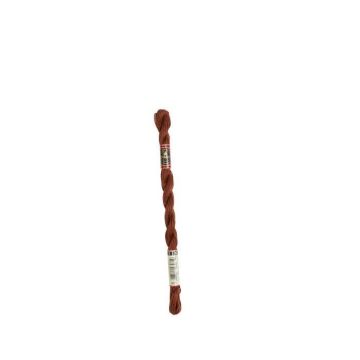 Fil DMC Coton Perlé Médium N5 Col. 801 Marron