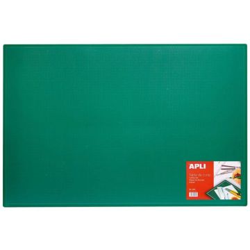 Tapis de découpe - APLI - 900 x 600 mm - PVC 2 mm - Antidérapant - Vert