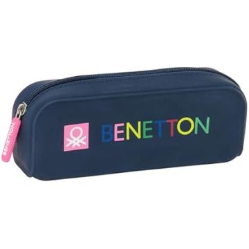 Trousse carrée en silicone - SAFTA - Benetton DAMERO - Idéale pour enfants - Confortable - Mixte