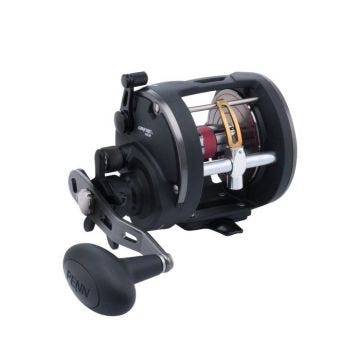 Moulinet multiplicateur - Penn - WAR20LWLH - Noir - 2 roulements - 6,8kg de traction