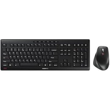 Clavier et Souris Sans Fil - CHERRY - STREAM DESKTOP COMFORT - Touches Silencieuses - Ergonomique - 2,4 GHz