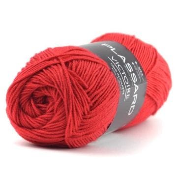Laine d'été pour crochet et tricot Victoire 57 Bleu - Plassard
