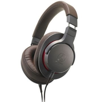 Audio-Technica Casque filaire Haute résolution ATH-MSR7b Marron - 4961310146634