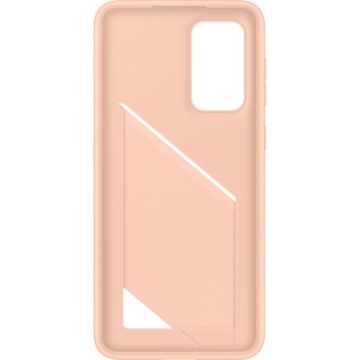 Coque pour Samsung G A33 5G souple Ultra fine avec porte-carte intégrée Pêche