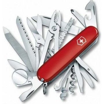 Couteau Suisse de poche Victorinox Swisschamp 1.6795 - Rouge - 33 outils de qualité