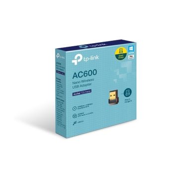 GENERIQUE 6935364082635 - COMMUTATEUR KVM - TP-LINK Archer T2U Nano WLAN 633 Mbit/s (TP-Link AC600 Nano Wireless USB Adapter)