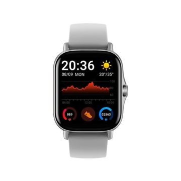 Montre connectée Femme Pression Artérielle Cardio Oxygène Sanguin YONIS Gris