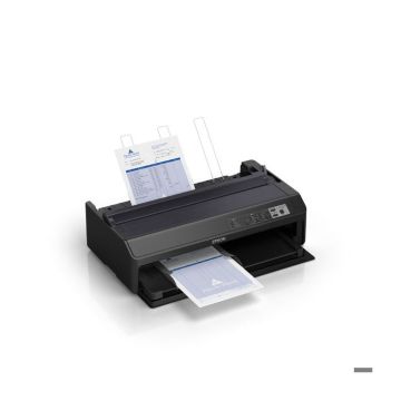 Epson FX 2190II Imprimante monochrome matricielle Rouleau (21,6 cm), 406,4 mm (largeur), 420 x 364 mm 240 x 144 dpi 9 pin…