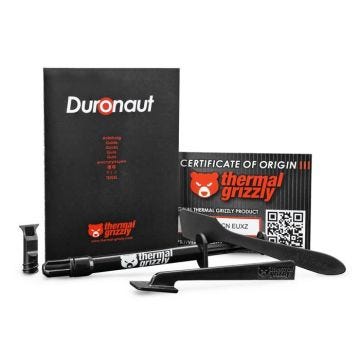 Thermal Grizzly Duronaut – 2 g – Durabilité améliorée et pâte thermique haute performance – pour une conductivité thermique