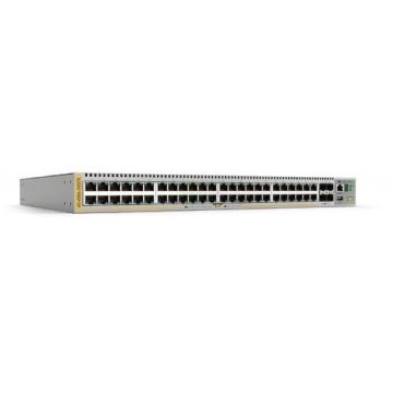 Switch stackable ALLIED TELESIS AT-x530L-52GTX-50 - 48 ports 10/100/1000T, 4 ports SFP+, 2 alimentations fixes