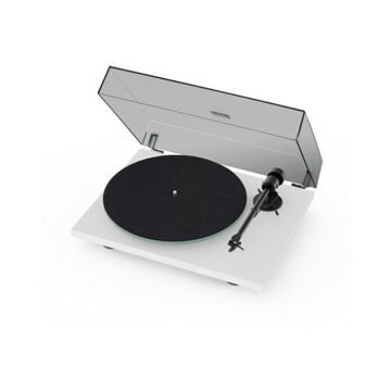 Platine vinyle - Pro-ject - T1 Evo BT - Blanc - Cellule Ortofon OM10