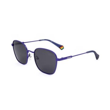 Lunettes de Soleil Polaroid PLD 6170/S 53/21/140 GEG TRANSPARENT BLUE STAINLESS STEEL UNISEX PLD SUN PLD 6170/S GEG 53 21 140