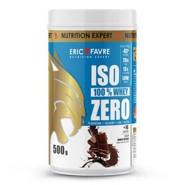 Whey isolate Eric Favre - Iso 100% Whey Zero - Choco Intense 500g