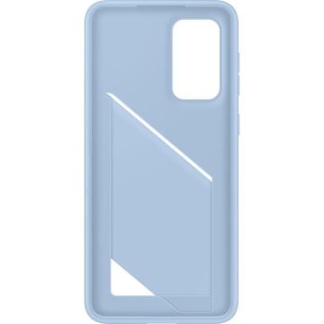 Coque pour Samsung G A33 5G souple Ultra fine avec porte-carte intégrée Bleue Arctique