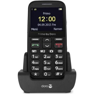 Téléphone portable - DORO - Primo 366 - 2,3 po - 0,3 MP - 1000 mAh - Noir