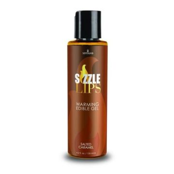 Sensuva - Gel chauffant comesible sizzle lips - Caramel salé
