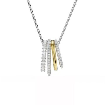 Collier - Swarovski - Collier Swarovski Hyperbola - Couleur de la matière:Blanc Taille/Longueur:45 cm
