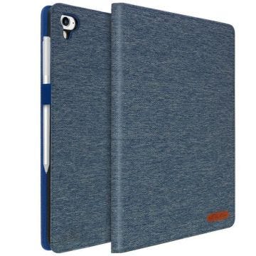 Housse Porte-cartes Bleu p. iPad Air / iPad 9.7 2017 / iPad 9.7 2018 / iPad 5