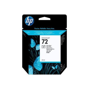HP Pack de 1 Cartouche d'encre photo 72 Original - Noir - 69 ml
