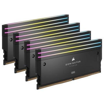 RAM DDR5 - Corsair - Dominator Titanium - 96 Go - 6000 MHz - CL30 - RGB
