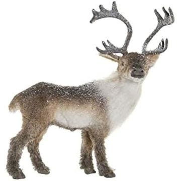 Figurine décorative - DKD Home Decor - Cerf - Polyester Mousse - 31 x 14 x 36 cm - Multicolore