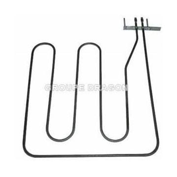Resistance de sole pour four DE DIETRICH - 2200W - 230V - Dimensions 440x310mm