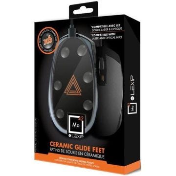 Patins en céramique Lexip Mo42 compatible toutes les souris